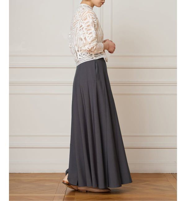 IENA LA BOUCLE「《予約》IENA LA BOUCLE プリーツマキシスカート」|スカート|