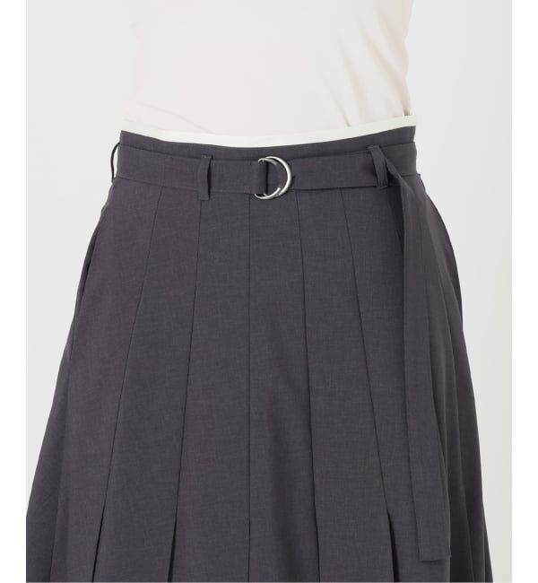 IENA LA BOUCLE「《予約》IENA LA BOUCLE プリーツマキシスカート」|スカート|