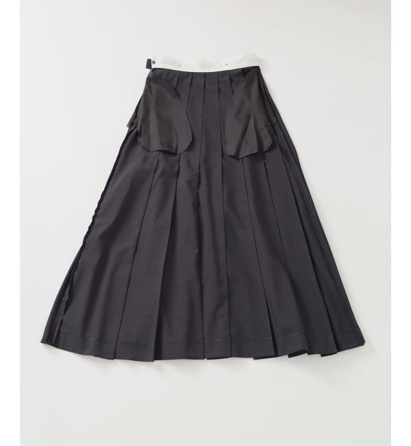 IENA LA BOUCLE「《予約》IENA LA BOUCLE プリーツマキシスカート」|スカート|