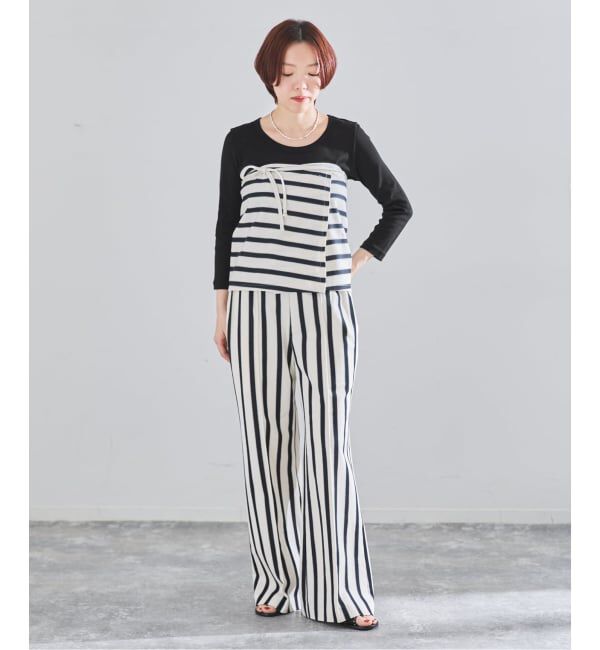 IENA「《予約》オーガニックフライス7分袖プルオーバー」|Tシャツ・カットソー|