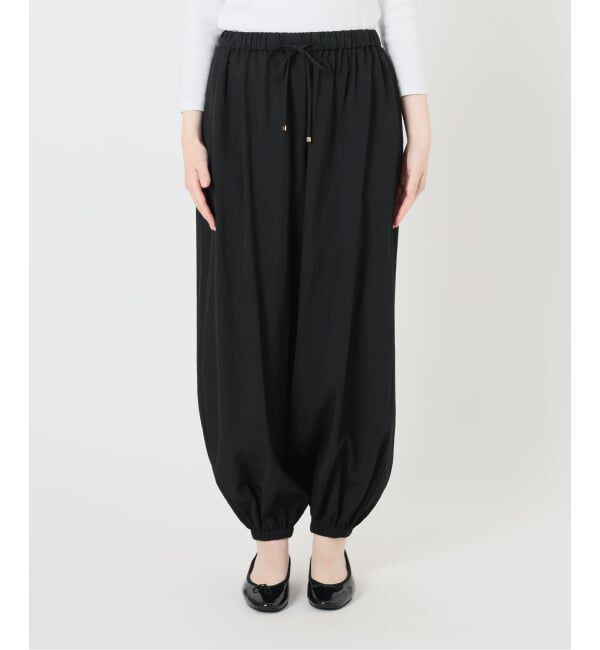 IENA「《予約》ウォッシャブル コットンタフタバルーンパンツ」|その他|