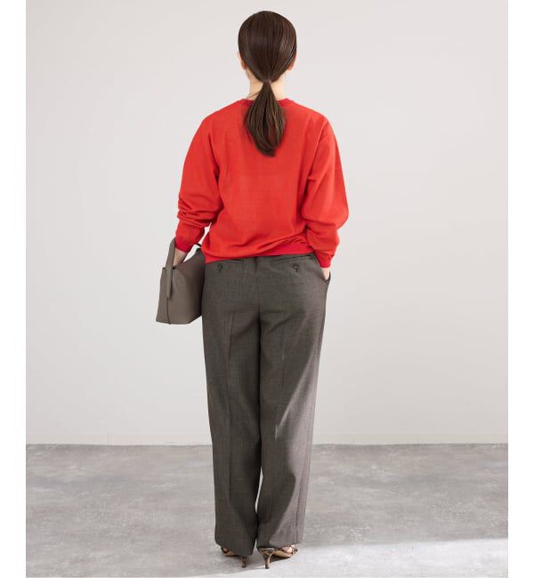 IENA「《予約》ウォッシャブル ダブルレイヤードカーディガン」|カーディガン|