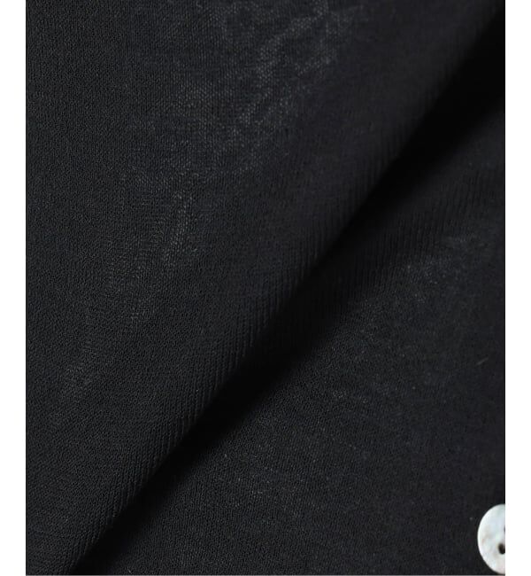 IENA「《予約》ウォッシャブル ダブルレイヤードカーディガン」|カーディガン|