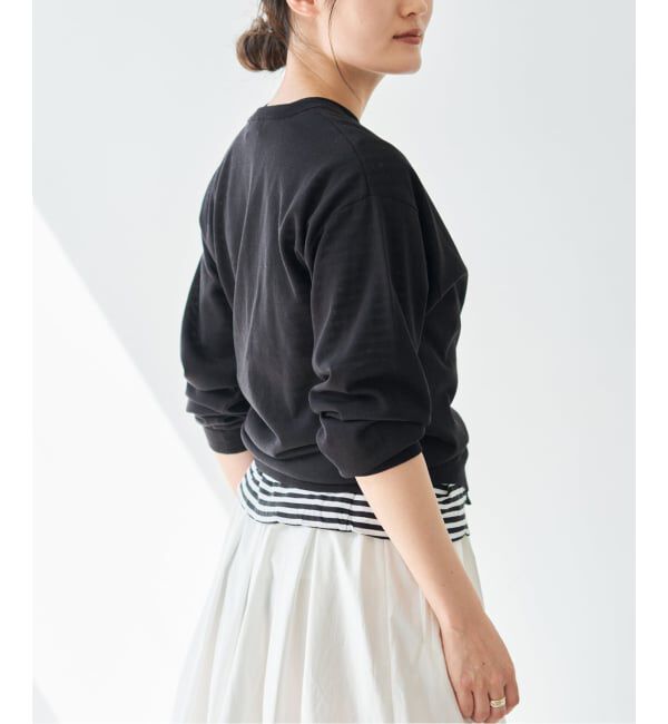 IENA「《予約》ウォッシャブル ダブルレイヤードカーディガン」|カーディガン|