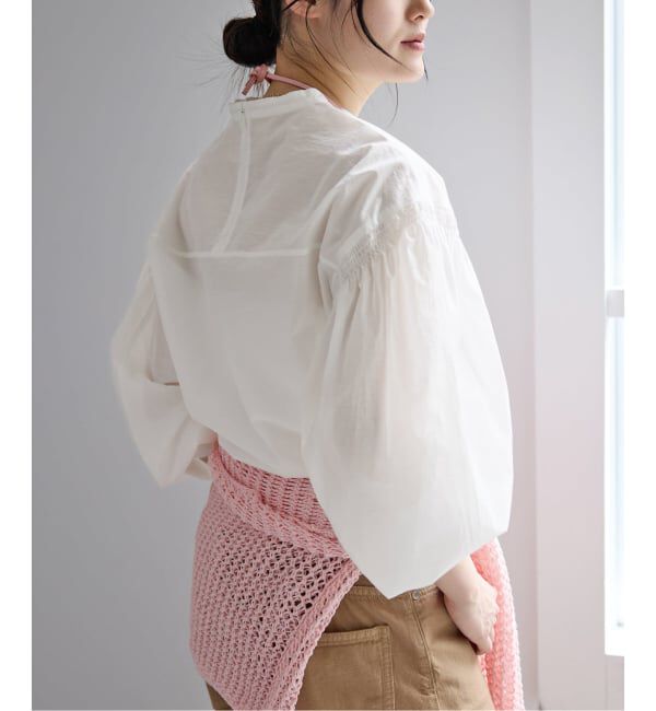 IENA「《予約》Why not エアリーブラウス」|シャツ・ブラウス|
