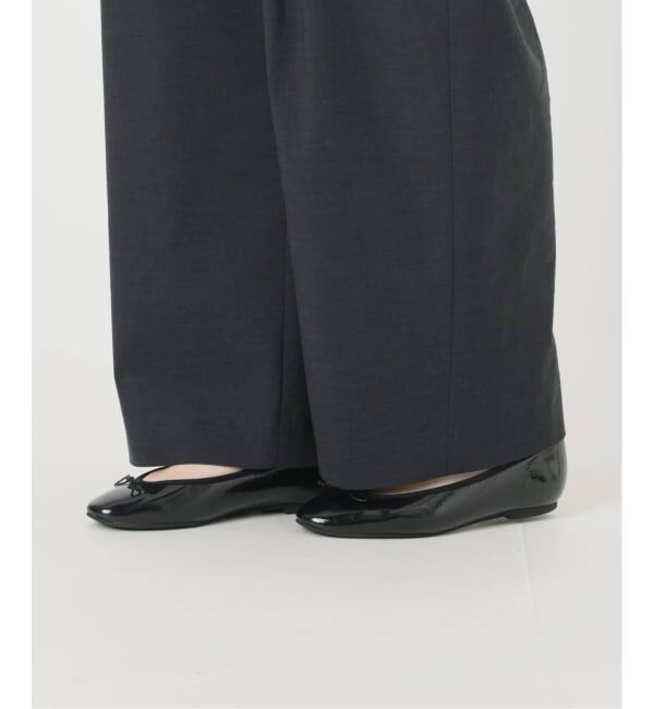 IENA「《追加予約》ウォッシャブル リネンミックスコクーンスラックス」|スラックス|