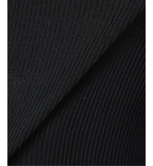 IENA「《予約》ウォッシャブル2WAYオフショルリブニット」|ニット・セーター|