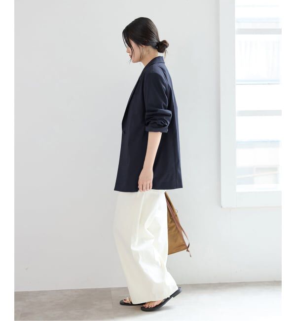 IENA「《UVカット》エアリーソフトジャケット」|テーラードジャケット|