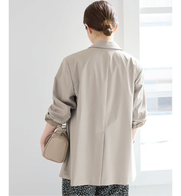 IENA「《UVカット》エアリーソフトジャケット」|テーラードジャケット|