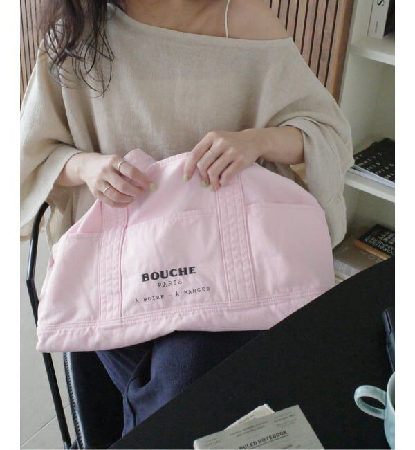 SLOBE IENA「《予約》BOUCHE SLOBE別注 キャンバストートバッグ」|トートバッグ|