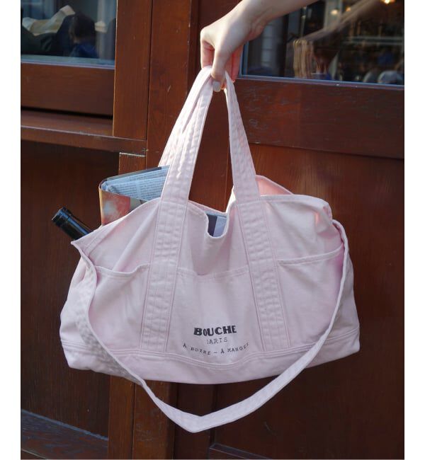 SLOBE IENA「《予約》BOUCHE SLOBE別注 キャンバストートバッグ」|トートバッグ|
