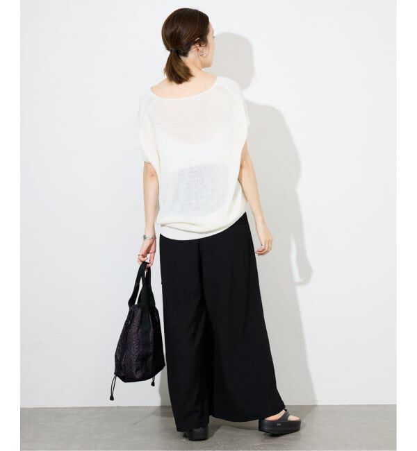 SLOBE IENA「《WEB限定/追加2予約》ラップジャージパンツ」|その他|