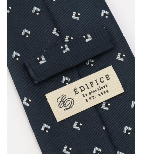 EDIFICE「AX ジオメトリックコモンタイ」|ネクタイ・蝶ネクタイ|
