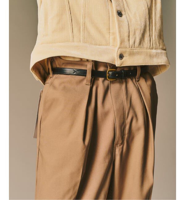 417 EDIFICE「Wrangler / ラングラー WRANCHER WIDE」|スラックス|