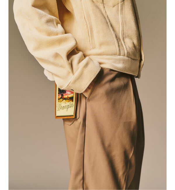 417 EDIFICE「Wrangler / ラングラー WRANCHER WIDE」|スラックス|