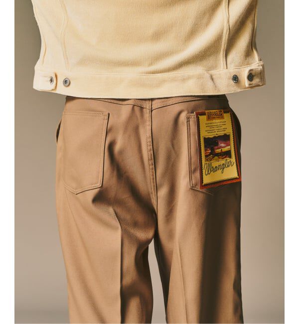 417 EDIFICE「Wrangler / ラングラー WRANCHER WIDE」|スラックス|