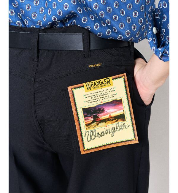 417 EDIFICE「Wrangler / ラングラー WRANCHER WIDE」|スラックス|