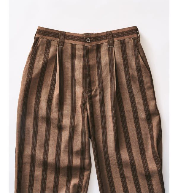 417 EDIFICE「【EVALET / エバレット】メッシュ ワイドパンツ "セットアップ着用可能"」|スラックス|