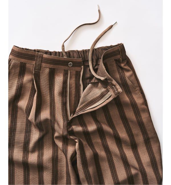 417 EDIFICE「【EVALET / エバレット】メッシュ ワイドパンツ "セットアップ着用可能"」|スラックス|