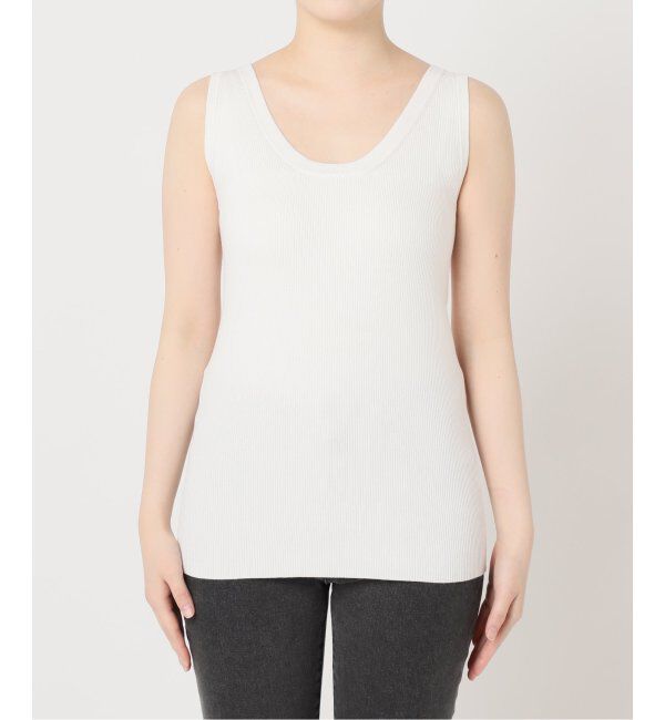 JOURNAL STANDARD relume「《追加2》Vis/Polyクルーネックリブタンクトップ」|タンクトップ|