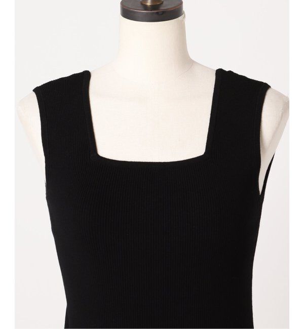 JOURNAL STANDARD relume「《追加4》Vis/Polyスクエアネックリブタンクトップ」|タンクトップ|