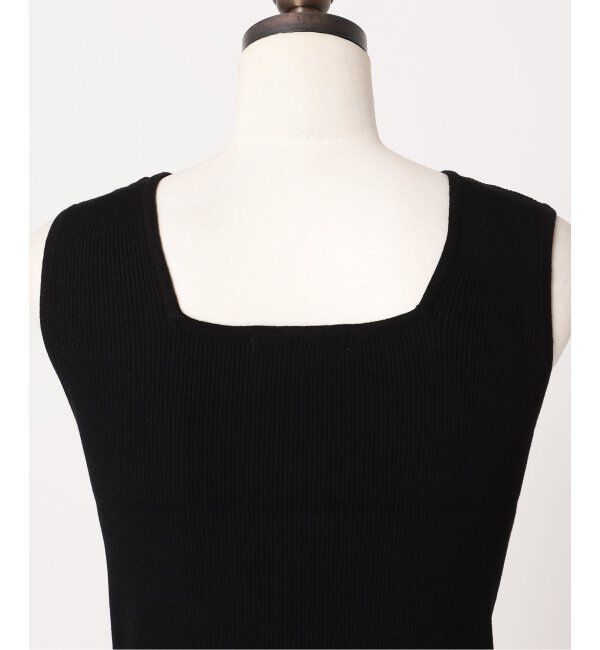 JOURNAL STANDARD relume「《追加4》Vis/Polyスクエアネックリブタンクトップ」|タンクトップ|