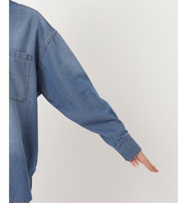 JOURNAL STANDARD relume「《WEB限定追加 / 新色》デニムプルオーバーシャツ」|シャツ・ブラウス|