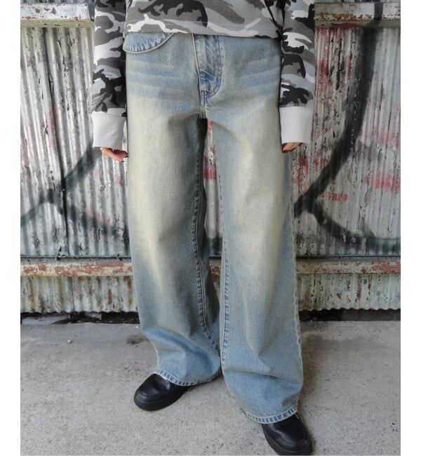 Oriens JOURNAL STANDARD「ベルトデザインデニムパンツ」|デニム|