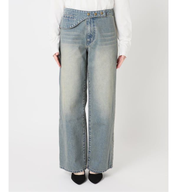 Oriens JOURNAL STANDARD「ベルトデザインデニムパンツ」|デニム|