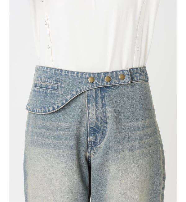 Oriens JOURNAL STANDARD「ベルトデザインデニムパンツ」|デニム|