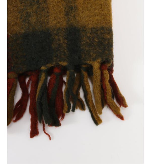 journal standard luxe「【SOIL】 WOOL CHECK BLANKET SCARF」|マフラー|