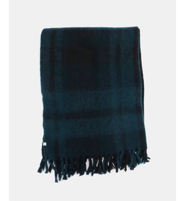 journal standard luxe「【SOIL】 WOOL CHECK BLANKET SCARF」|マフラー|