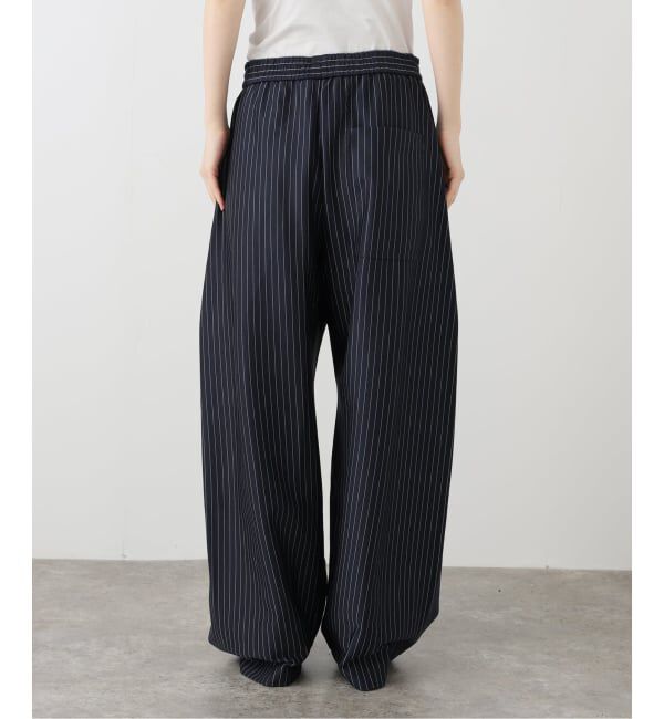journal standard L'essage「【TIBI/ティビ】 PINSTRIPE ACTIVE KNIT WINSLOW PANT：パンツ」|スラックス|
