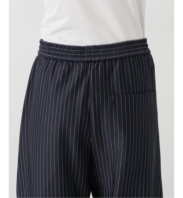 journal standard L'essage「【TIBI/ティビ】 PINSTRIPE ACTIVE KNIT WINSLOW PANT：パンツ」|スラックス|