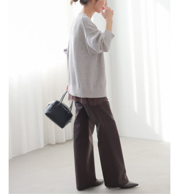 JOURNAL STANDARD relume「［26SS新作］テープヤーンニュアンスVカーディガン」|カーディガン|