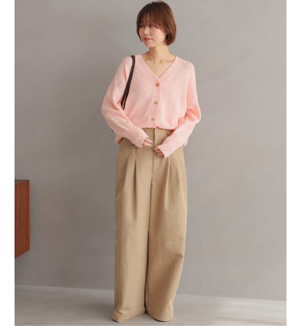 JOURNAL STANDARD relume「［26SS新作］テープヤーンニュアンスVカーディガン」|カーディガン|
