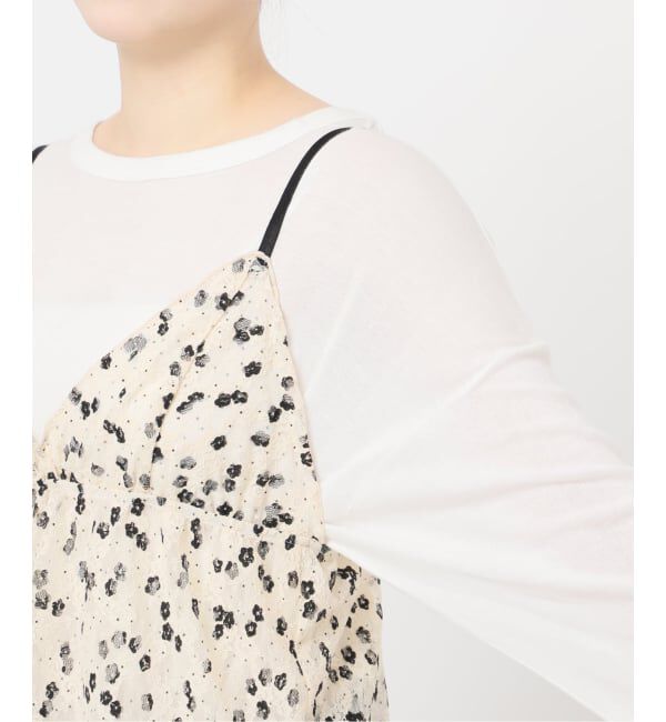 JOURNAL STANDARD relume「［26SS新作］【PROVOKE/プロヴォーク】プリントレースキャミソール」|シャツ・ブラウス|