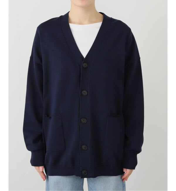 journal standard luxe「ハイツイストテンジク Vネックカーディガン」|カーディガン|