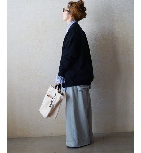 journal standard luxe「ハイツイストテンジク Vネックカーディガン」|カーディガン|