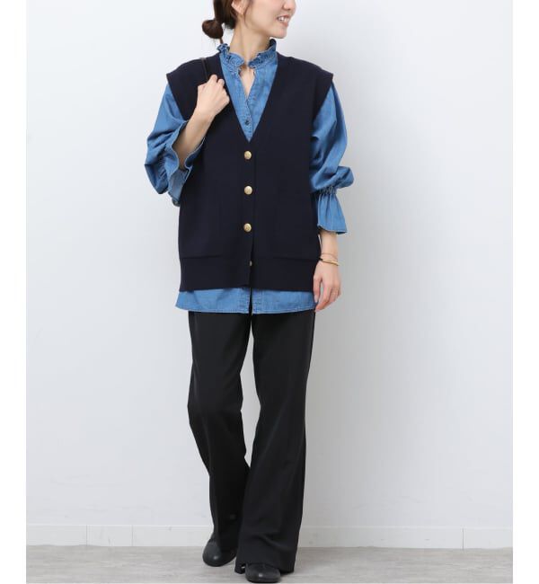 JOURNAL STANDARD relume「コットンカシミヤミックスダブルニットベスト」|ベスト・ジレ|