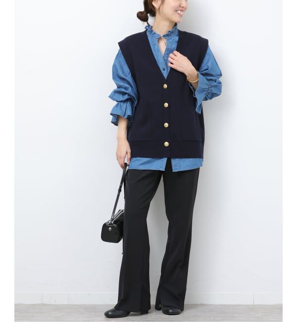 JOURNAL STANDARD relume「コットンカシミヤミックスダブルニットベスト」|ベスト・ジレ|