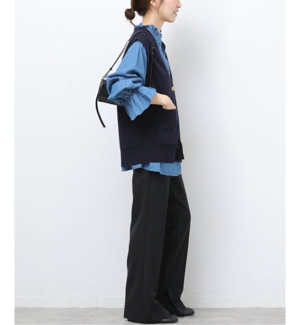 JOURNAL STANDARD relume「コットンカシミヤミックスダブルニットベスト」|ベスト・ジレ|