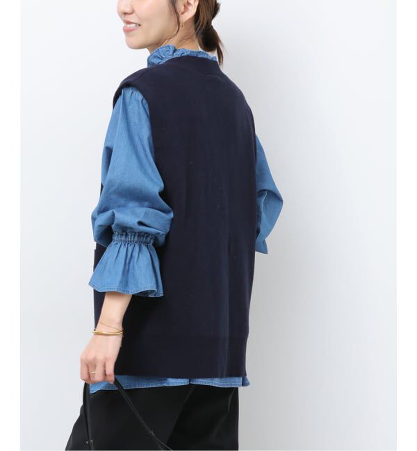 JOURNAL STANDARD relume「コットンカシミヤミックスダブルニットベスト」|ベスト・ジレ|