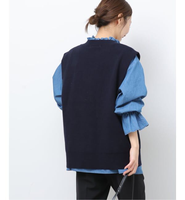 JOURNAL STANDARD relume「コットンカシミヤミックスダブルニットベスト」|ベスト・ジレ|