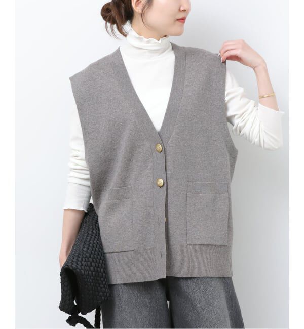 JOURNAL STANDARD relume「コットンカシミヤミックスダブルニットベスト」|ベスト・ジレ|