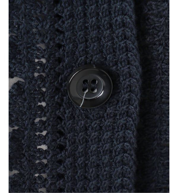 JOURNAL STANDARD relume「クロシェレースクルーネックカーディガン」|カーディガン|