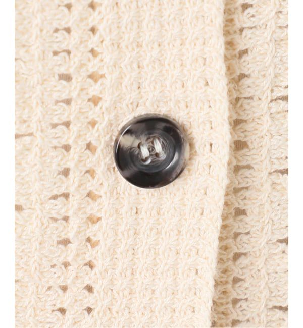 JOURNAL STANDARD relume「クロシェレースクルーネックカーディガン」|カーディガン|