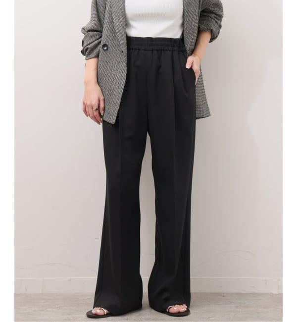 JOURNAL STANDARD relume「《WEB限定追加》マットウースフレアタックパンツ」|スラックス|