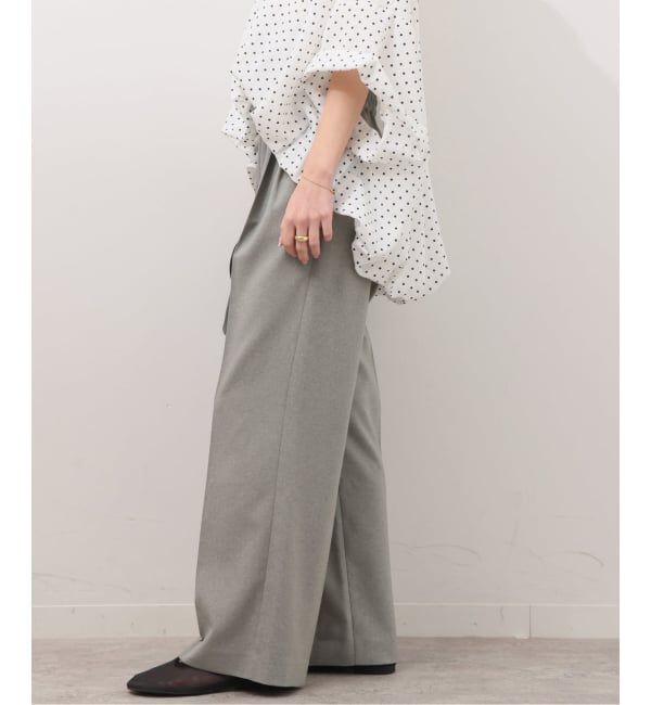 JOURNAL STANDARD relume「《WEB限定追加》マットウースフレアタックパンツ」|スラックス|