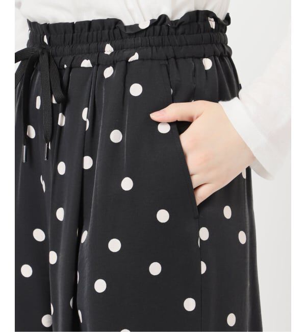 JOURNAL STANDARD relume「ランダムドットギャザーワイドパンツ」|その他|